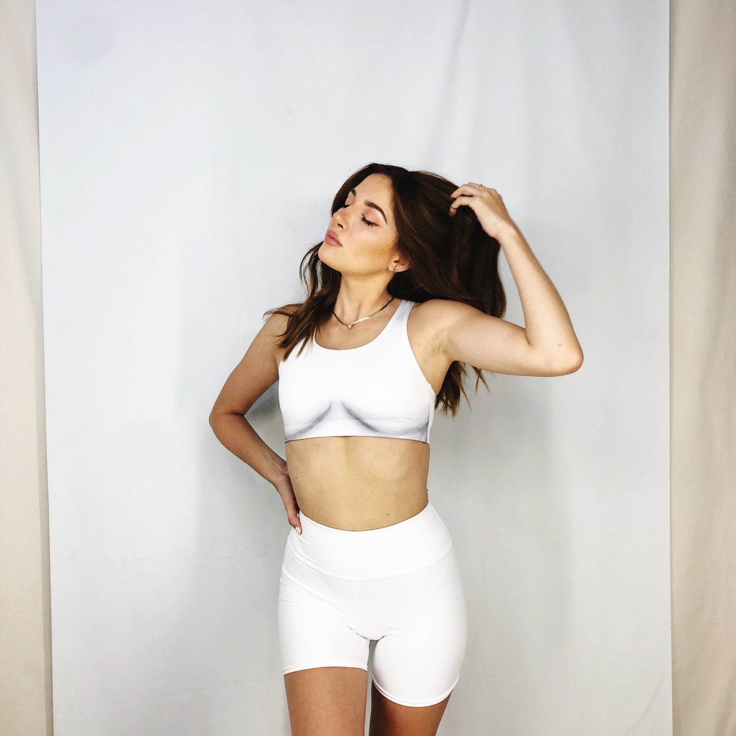 I'M PERFECT Sports Bra + Yoga Short Set