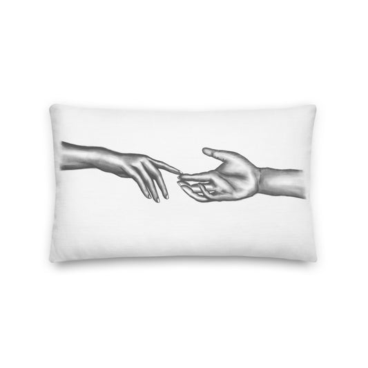 Mains Throw Pillow