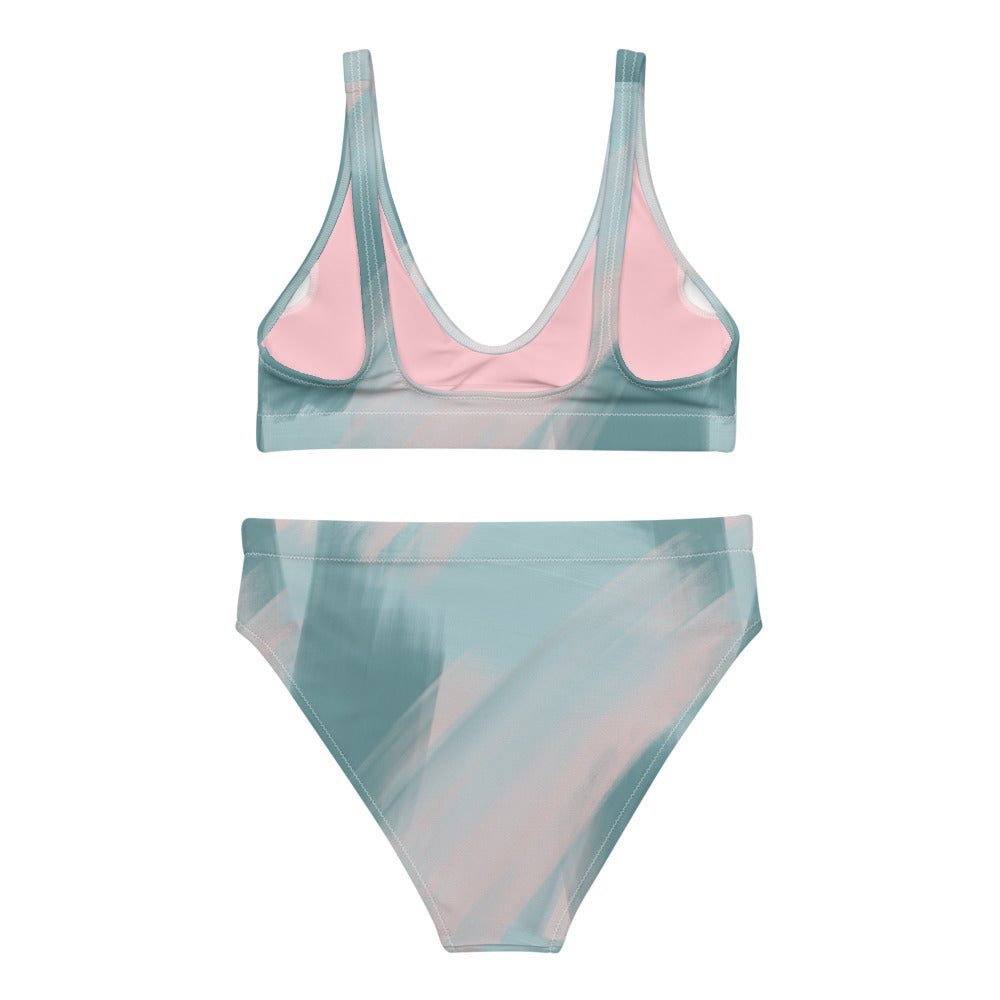 Sea-Glass high-waisted bikini