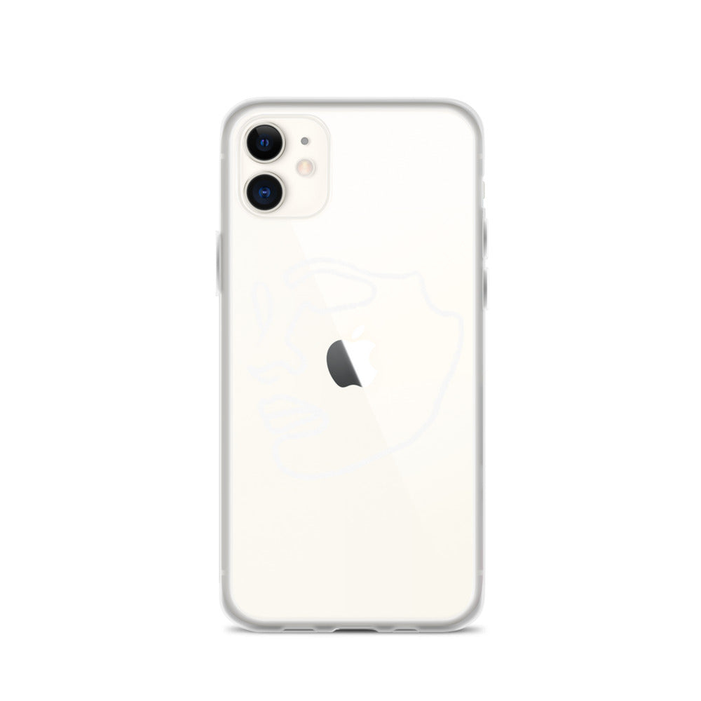 Visage iPhone Case in White