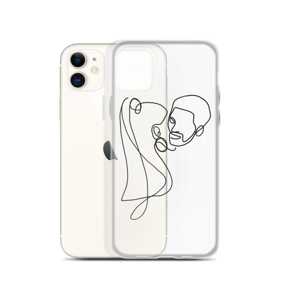 Amour iPhone Case in Black