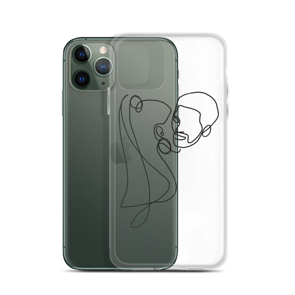 Amour iPhone Case in Black