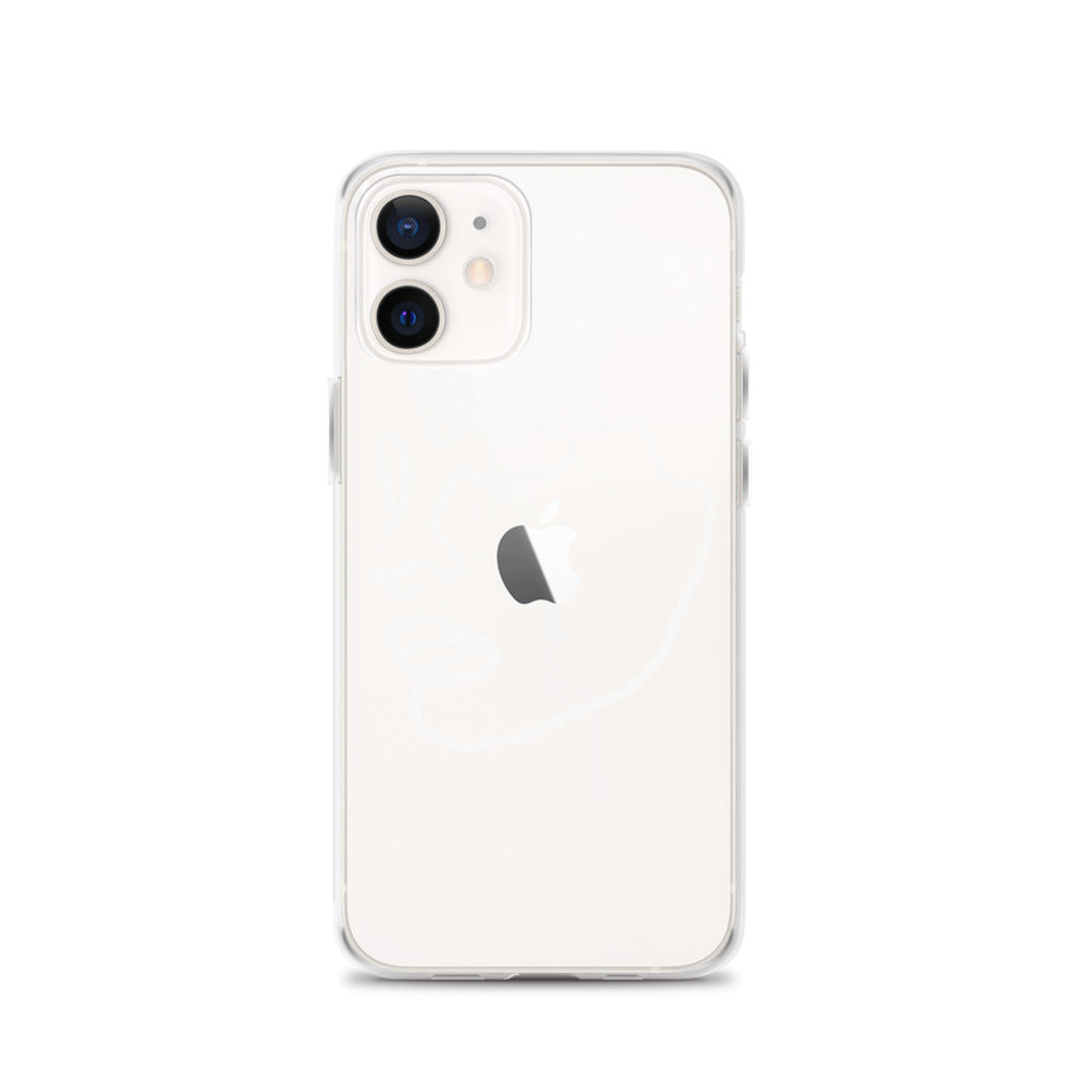 Visage iPhone Case in White