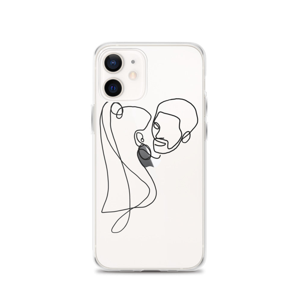 Amour iPhone Case in Black