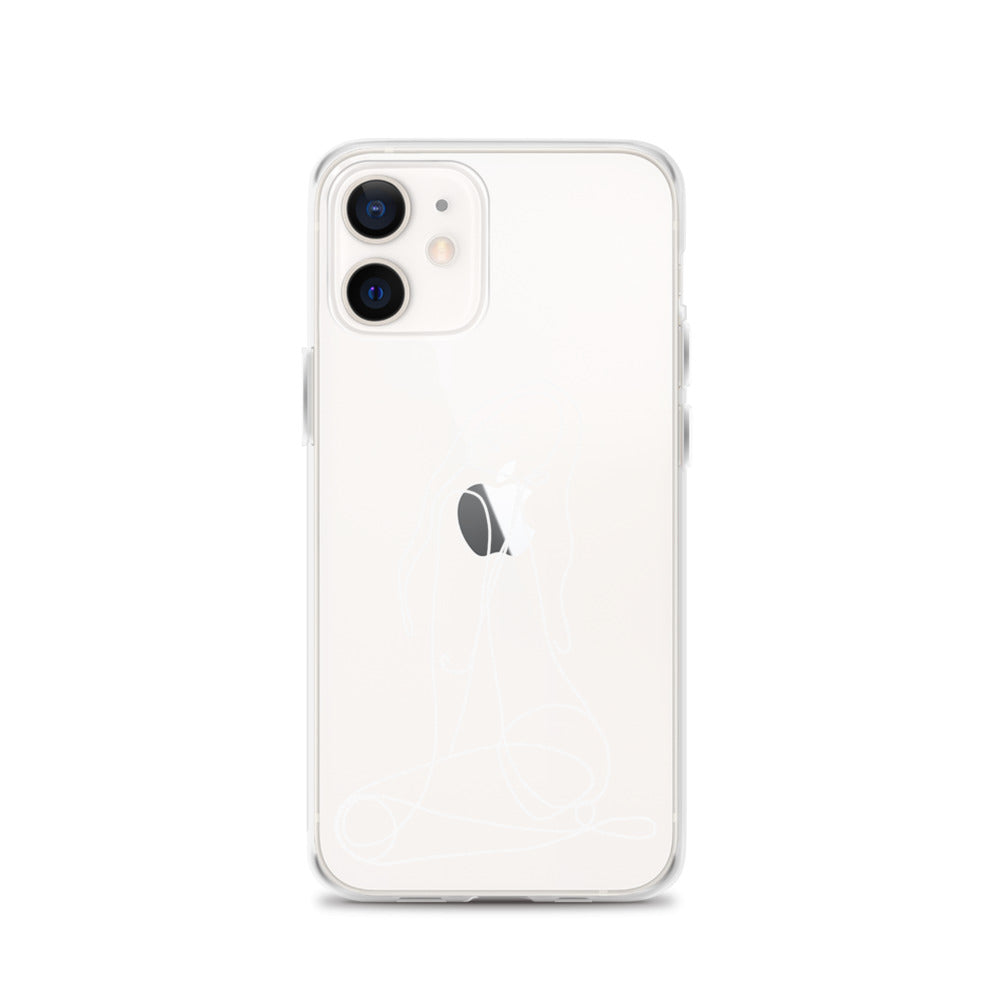 Cecile iPhone Case in White