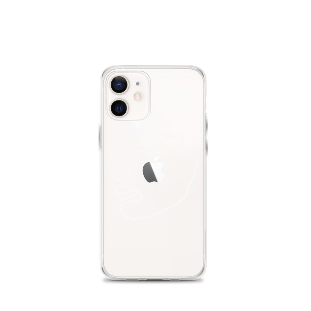 Visage iPhone Case in White