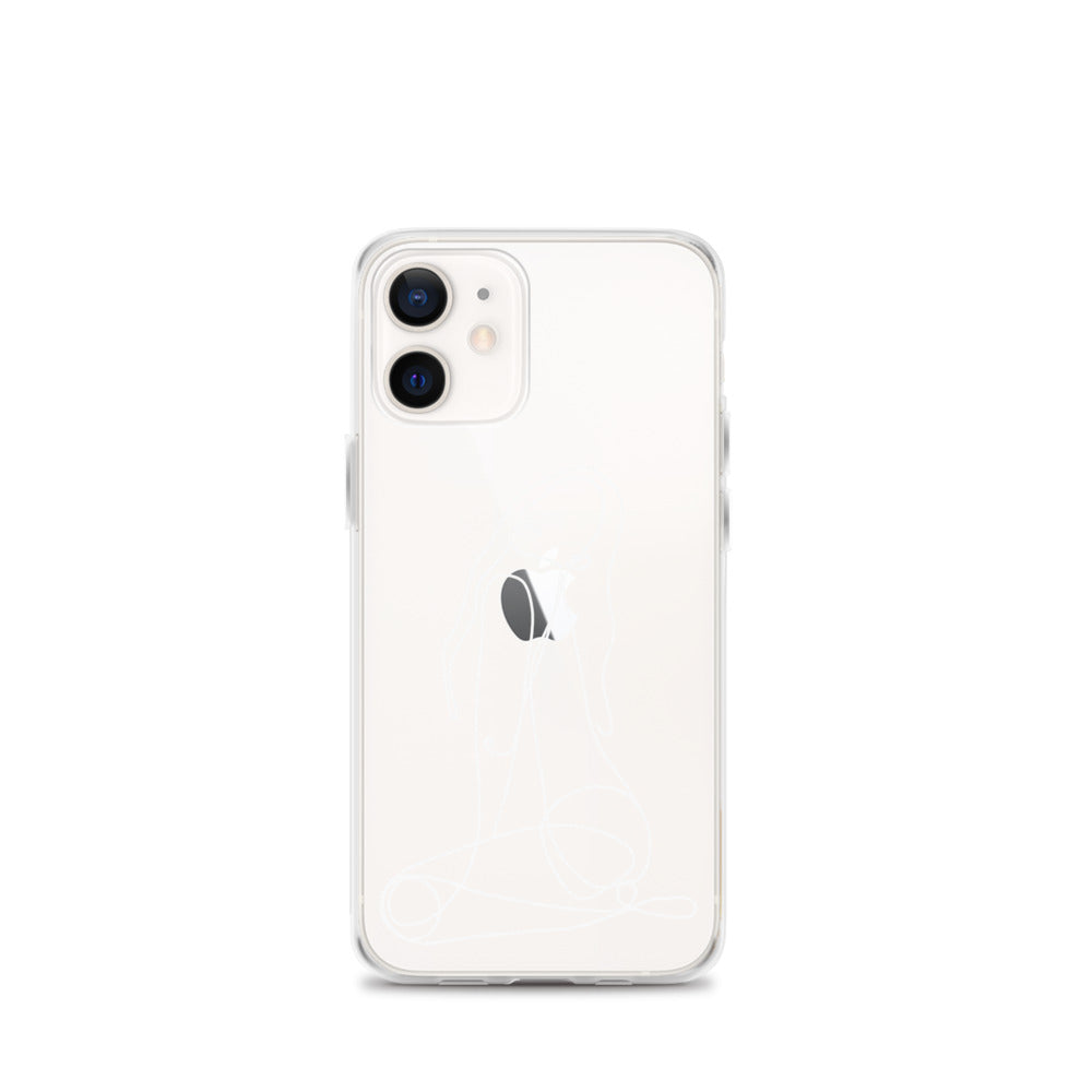 Cecile iPhone Case in White