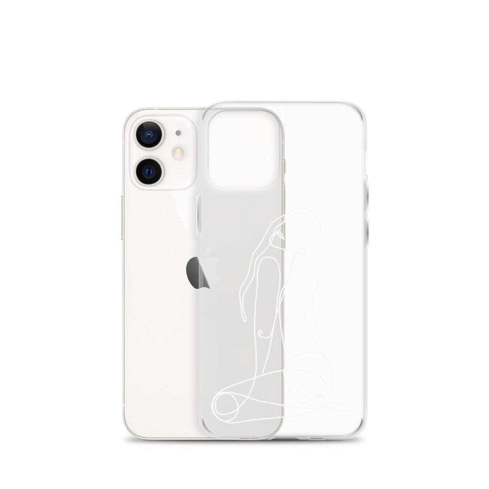 Cecile iPhone Case in White