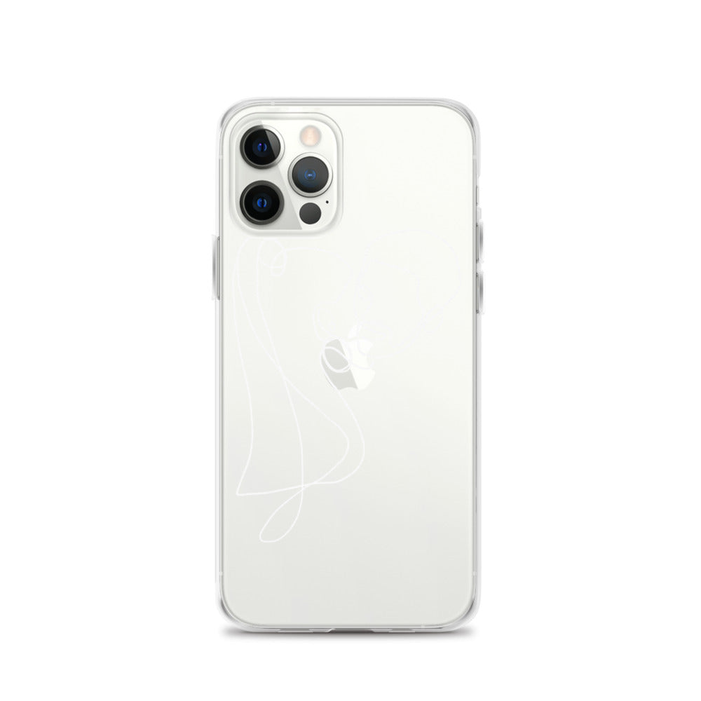 Amour iPhone Case in White