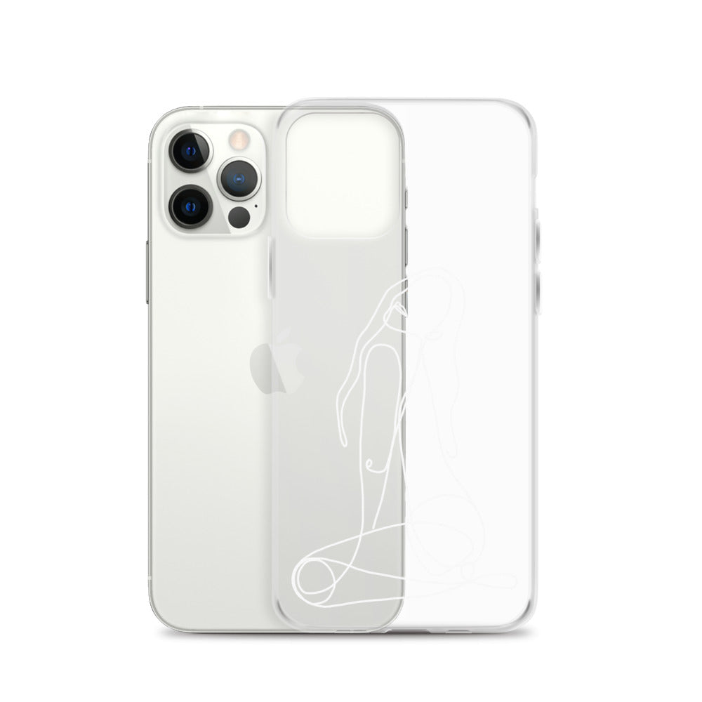 Cecile iPhone Case in White