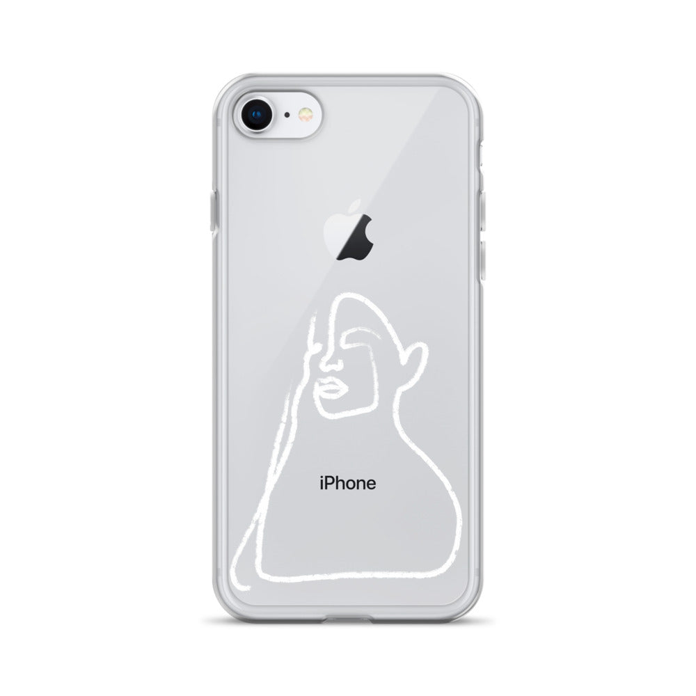 Margot iPhone Case in White