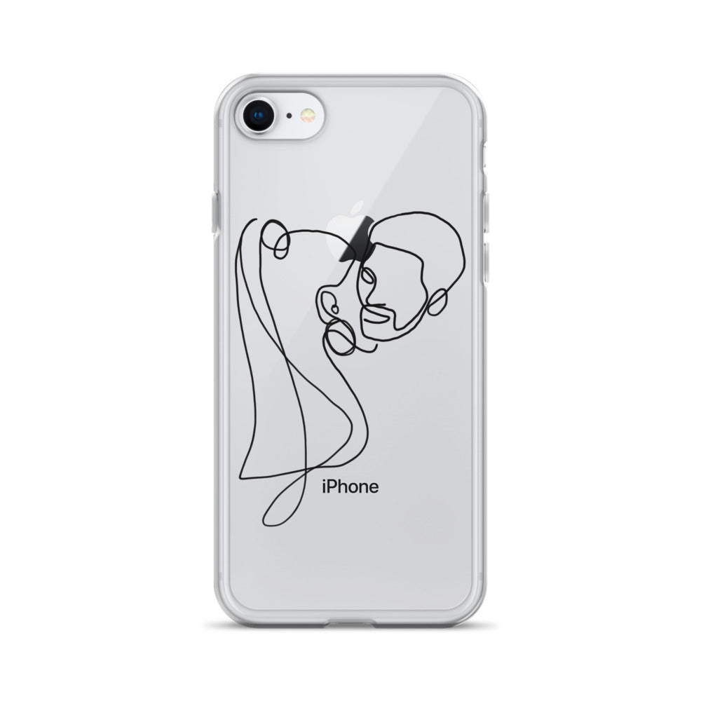 Amour iPhone Case in Black