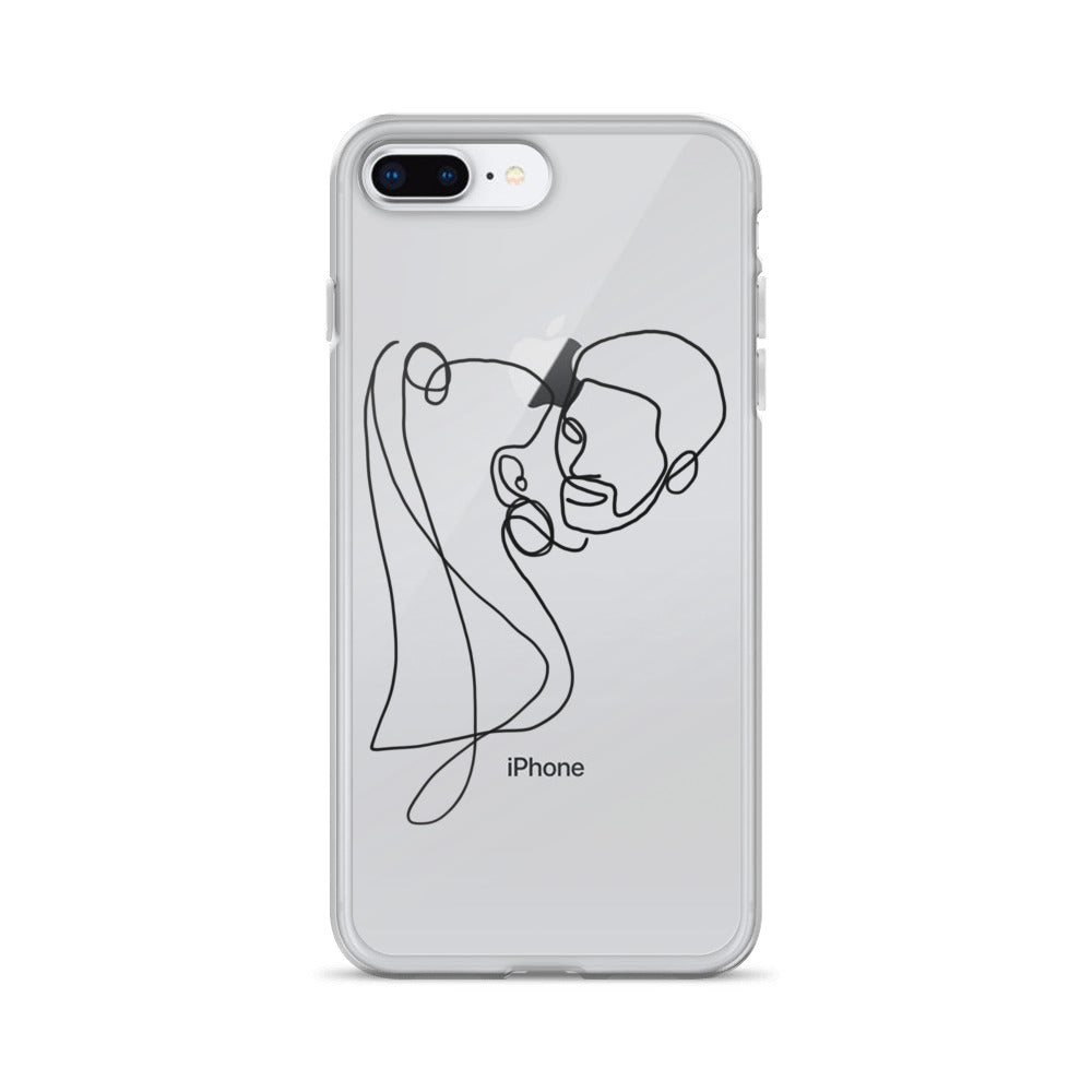 Amour iPhone Case in Black