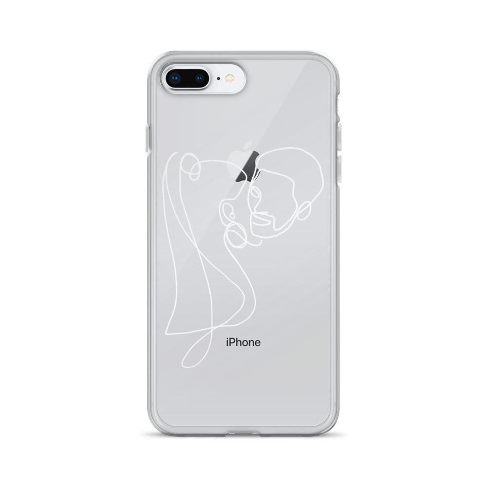 Amour iPhone Case in White