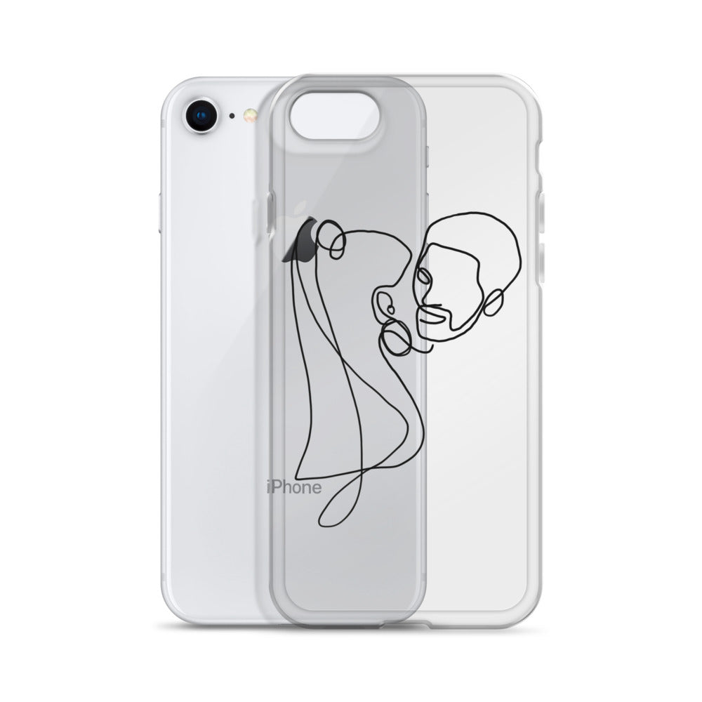 Amour iPhone Case in Black