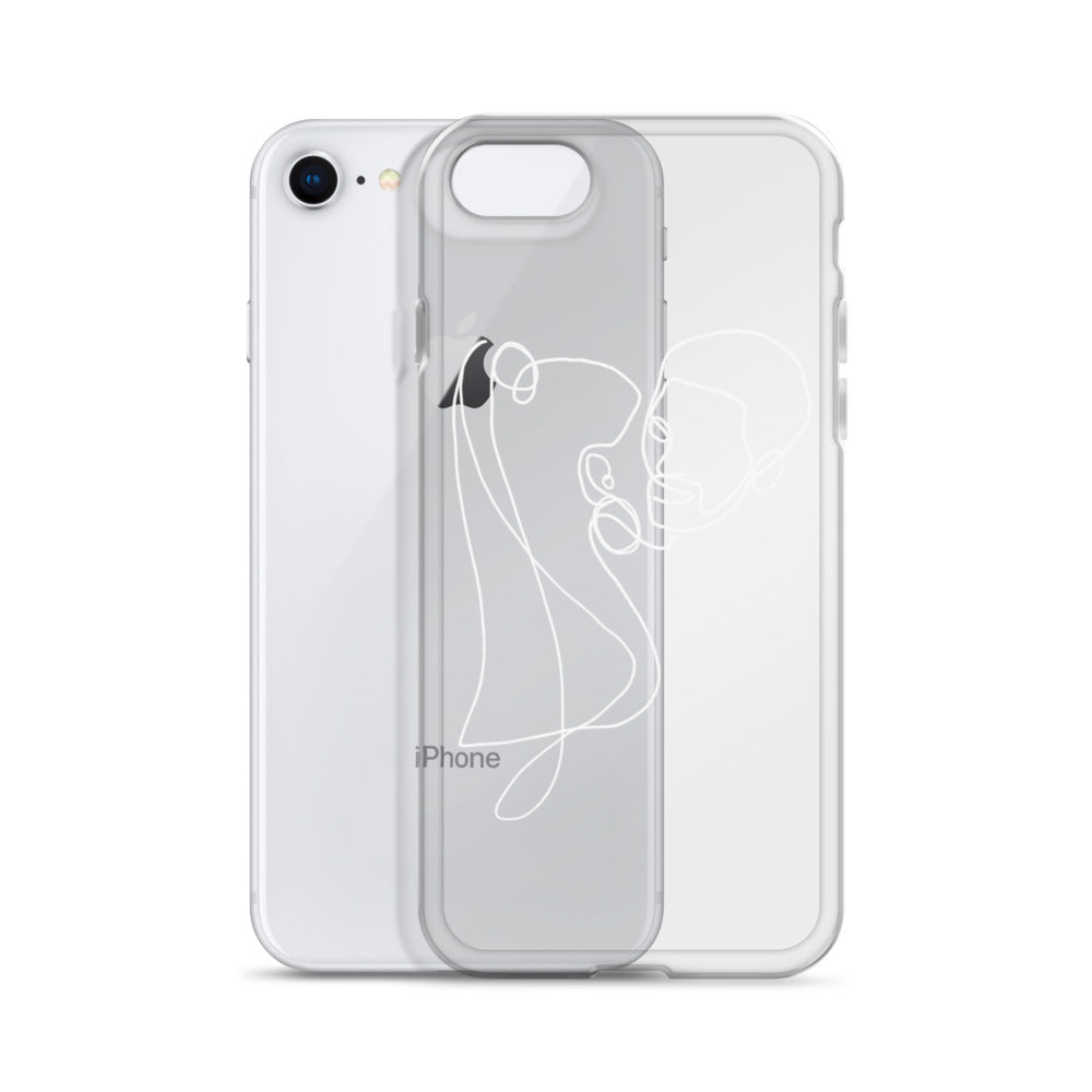 Amour iPhone Case in White