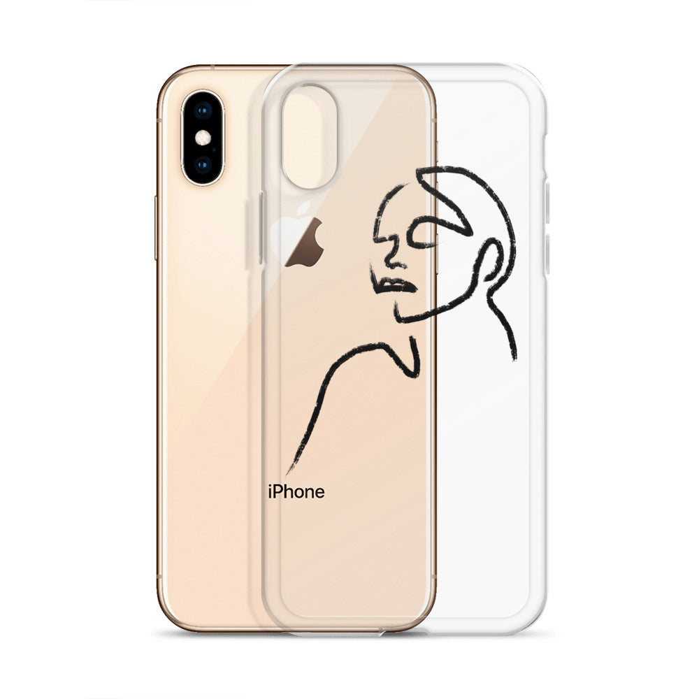 Lili iPhone Case in Black