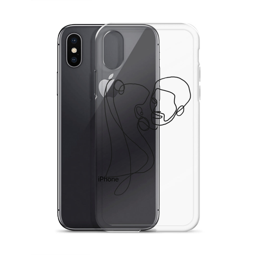 Amour iPhone Case in Black