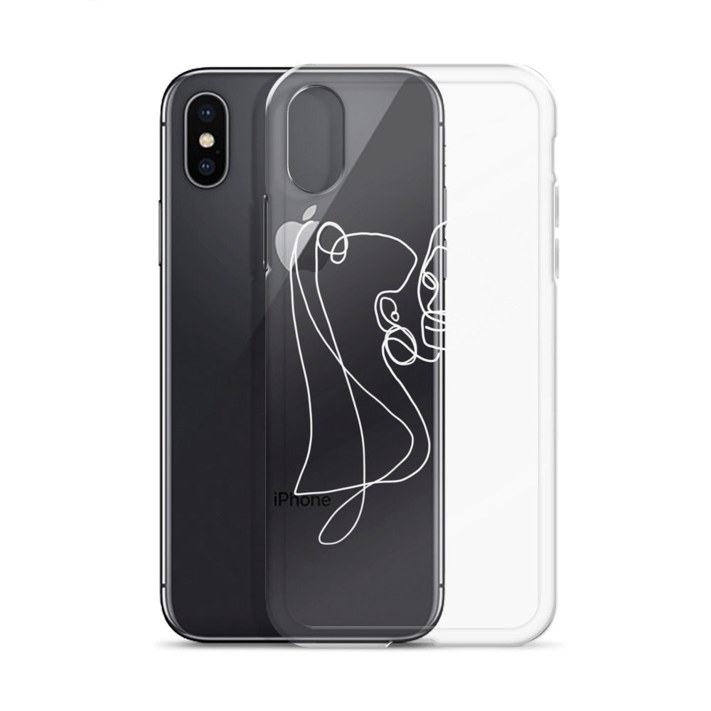 Amour iPhone Case in White