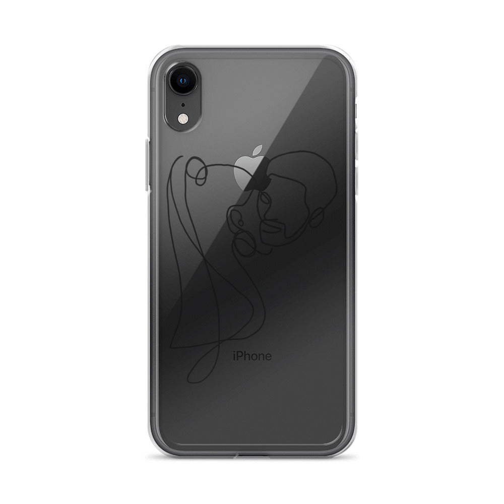 Amour iPhone Case in Black