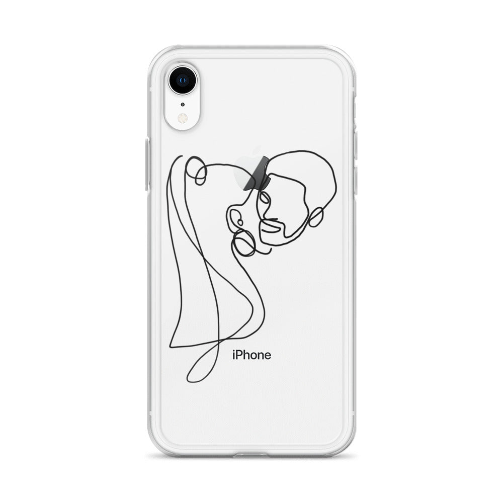 Amour iPhone Case in Black