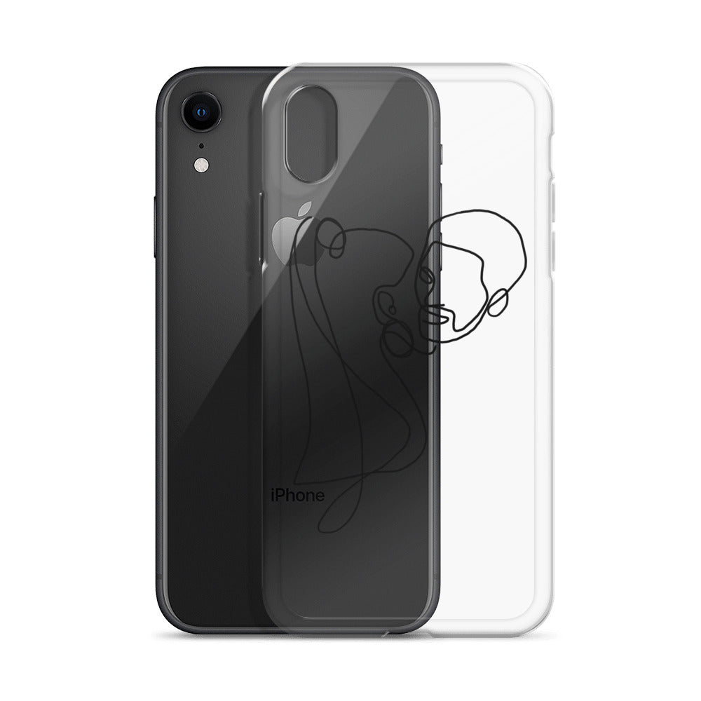 Amour iPhone Case in Black