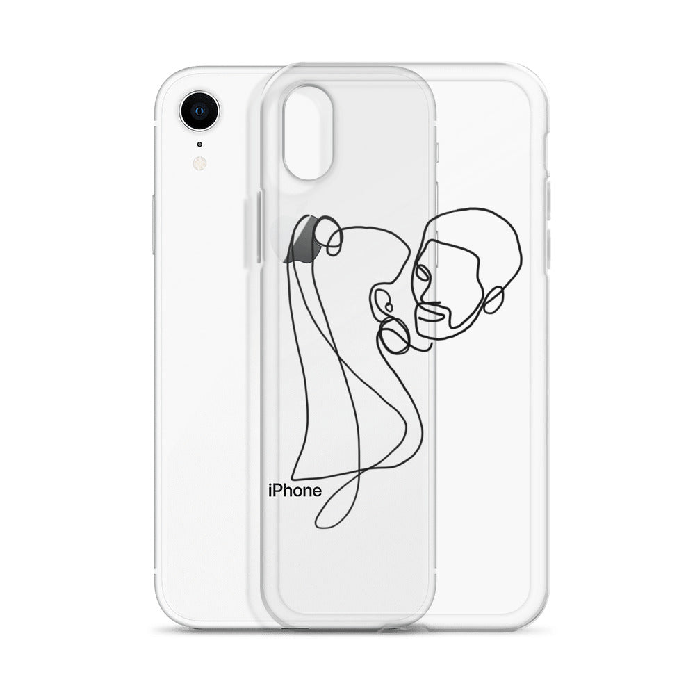 Amour iPhone Case in Black