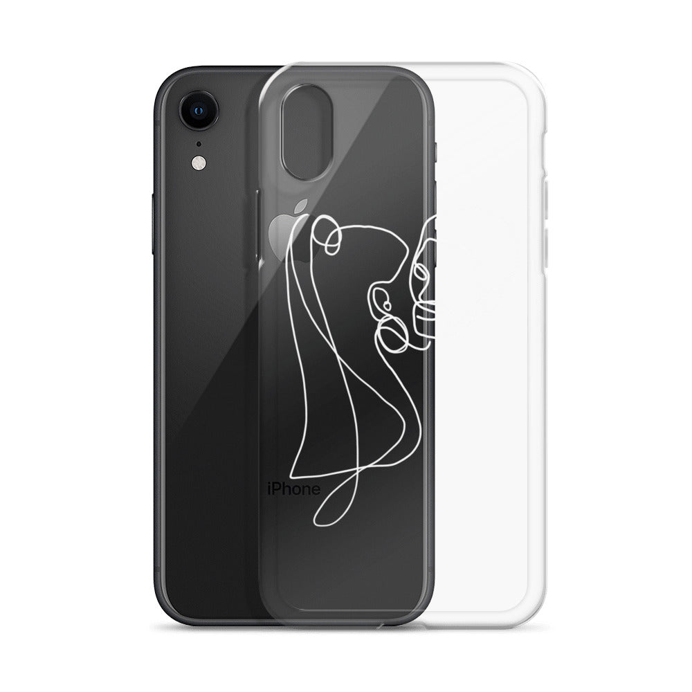 Amour iPhone Case in White