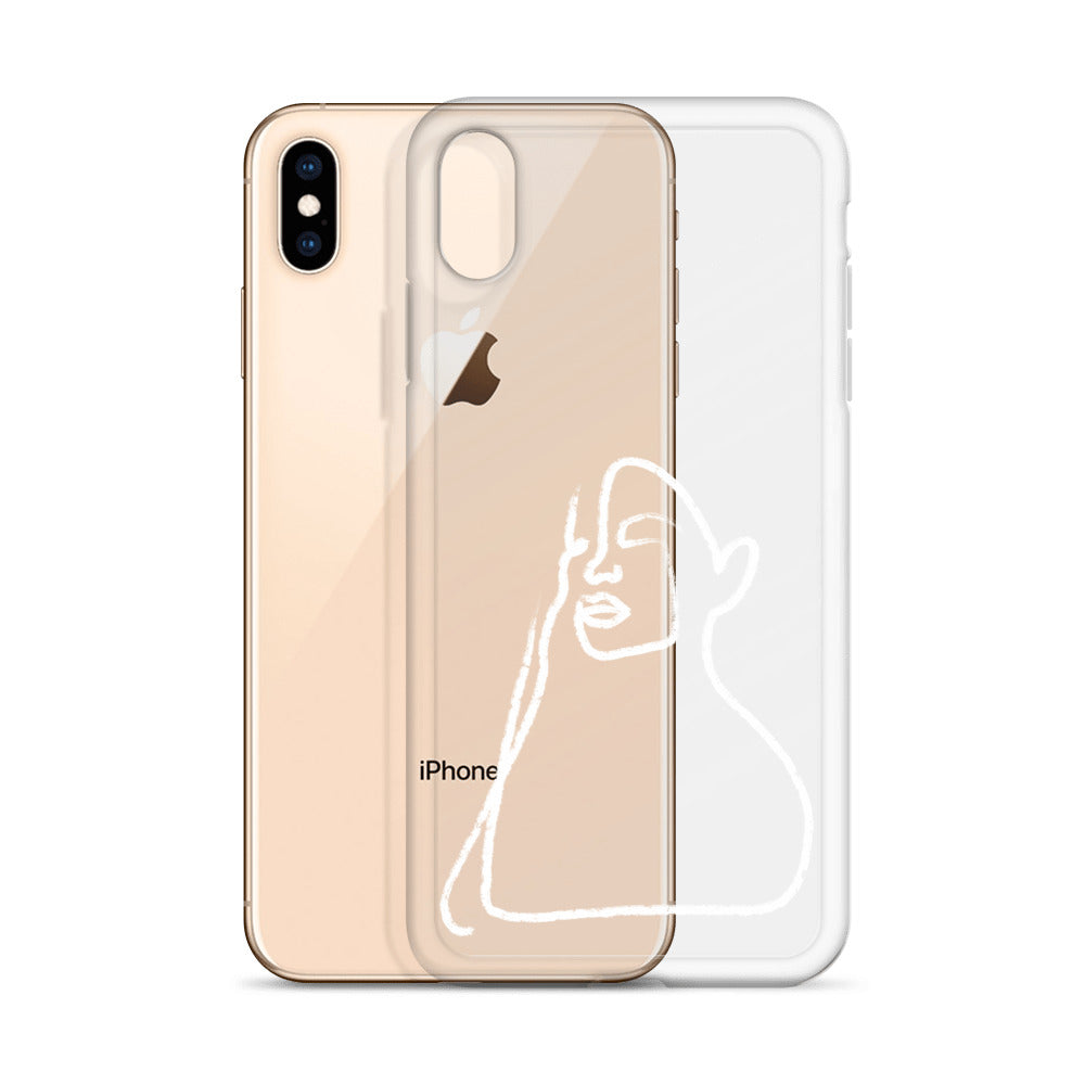 Margot iPhone Case in White