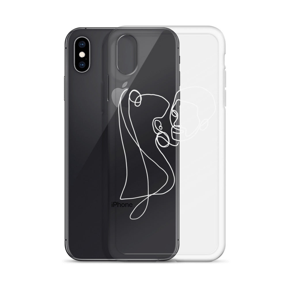 Amour iPhone Case in White