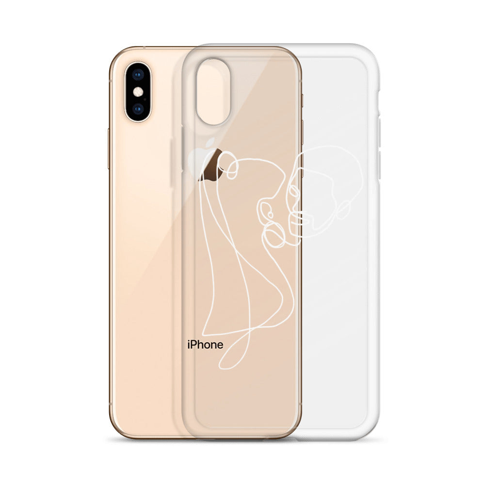 Amour iPhone Case in White